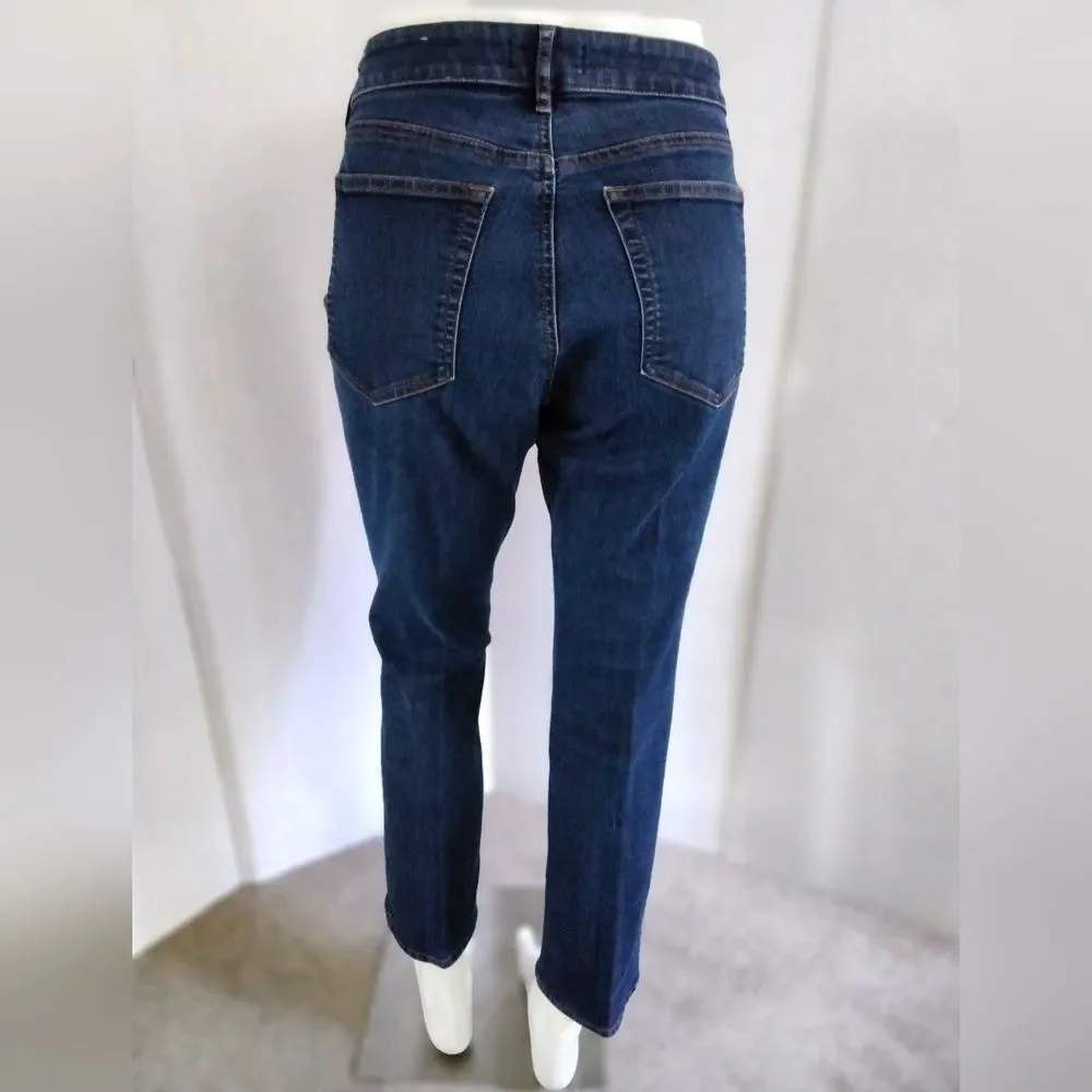 Ann Taylor LOFT Curvy Skinny Ankle Jeans Sz 31/12